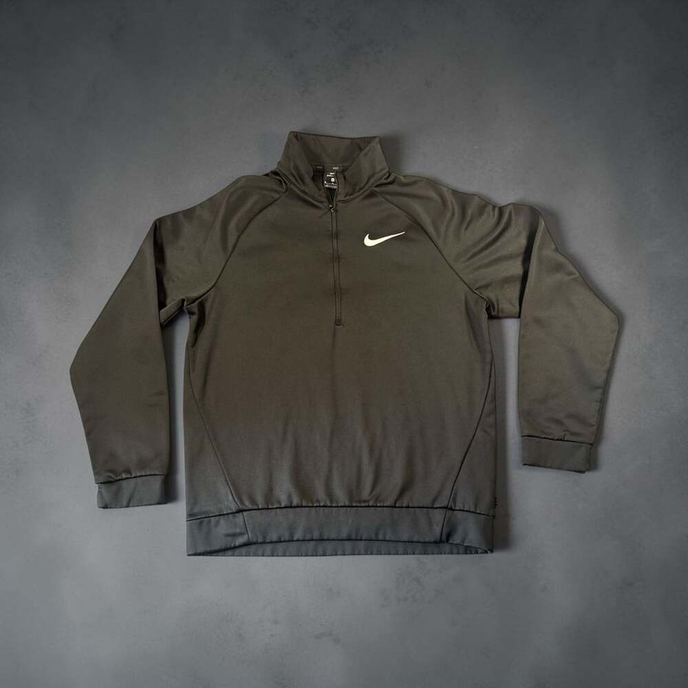 Nike Dri-FIT 1/4 Zip Pullover Size M Black